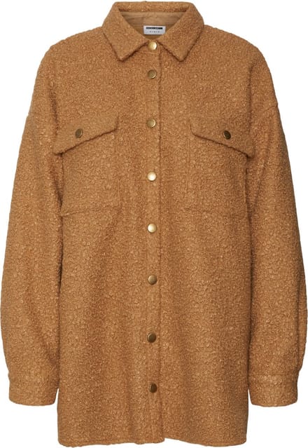 NOISY MAY NMHINNY L/S BOUCLE SHACKET Dames Blouse - Maat M