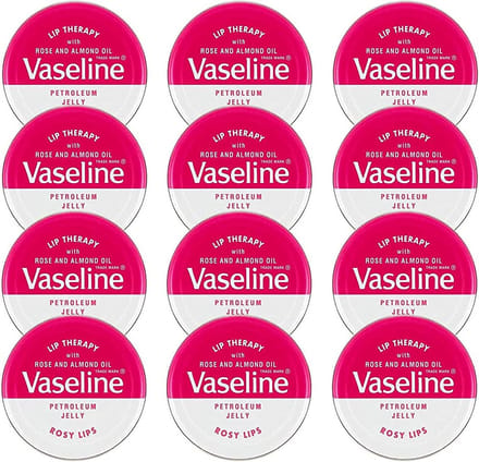 Vaseline Lip Therapy Rosy Lips - 12 stuks - Voordeelverpakking