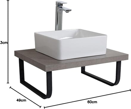 Toiletplan om op te hangen - 60 cm, 3,8 cm