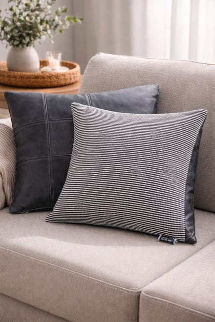 Sierkussen - % - Blauw - 45 Cm X 45 Cm