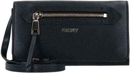 DKNY schoudertas portemonnee Bryant Ave Wallet Blk / Gold zwart