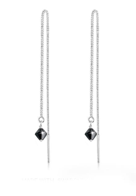 Elli - Oorbellen - Kristalle Funkelnd Elegant 925 Silber - Dames