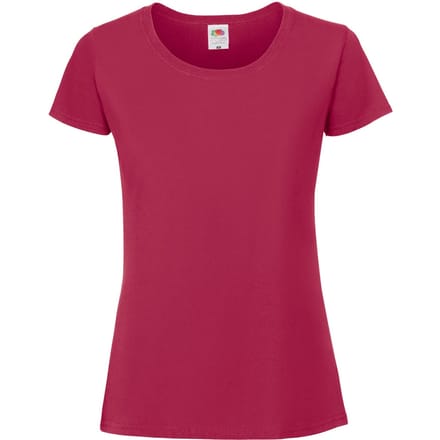 Fruit of the Loom Dames/Dames Iconic 190 T-Shirt (Veenbes)