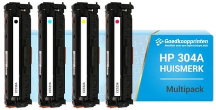 Huismerk HP 304A toner Multipack