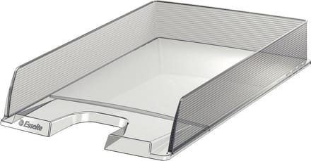 Esselte Europost brievenbak, transparant Glashelder