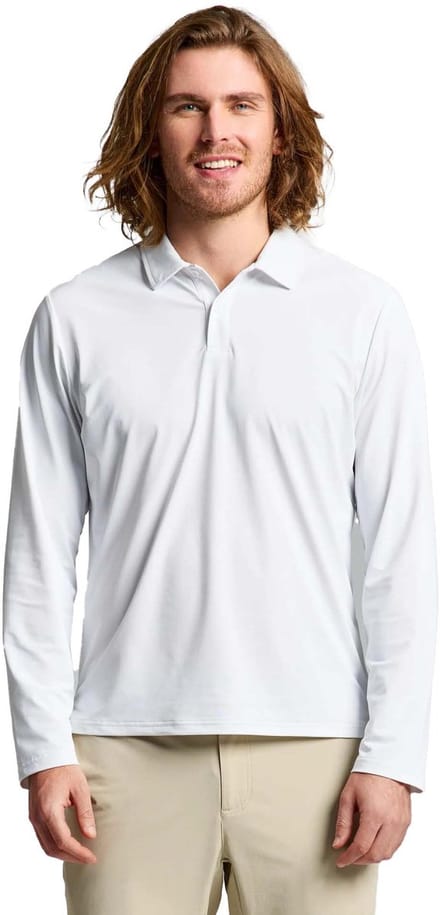 Slam Tech Pique Polo Ls - Sportswear - Volwassen