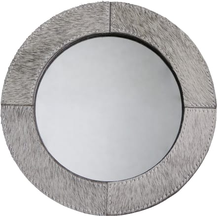 spiegel rond standaard koe grijs 25cm*