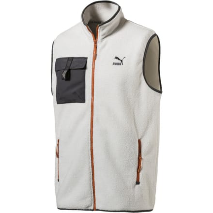 Puma XTG Trail Fleece Full Zip Heren Wit Zak Gilet 596728 64