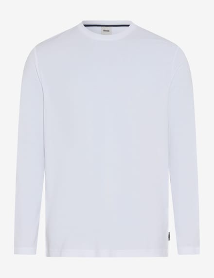 Brax Heren Shirt  Style TIMON white, wit, maat XS