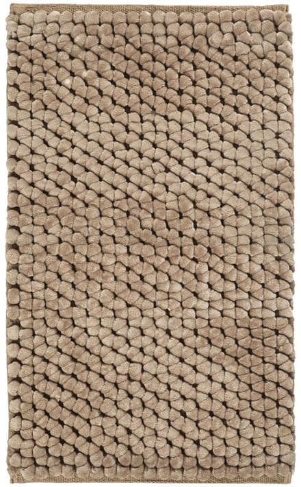 Onyx Badmat Sand | 60 x 60 cm | Beige | Polyester / Katoen