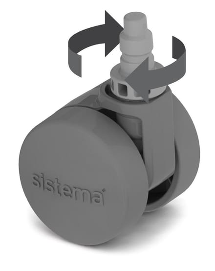 Sistema Storage Opberbox - Afneembaar Wiel - Set van 4 Stuks