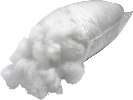 Poppenvulling, wit, 1 kg/ 1 doos