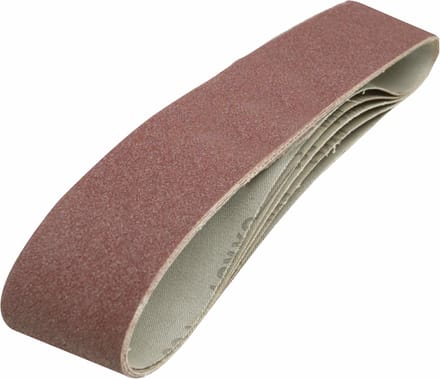 Silverline Schuurbanden - 100 x 915 mm - Korrel 80 - 5 stuks - Aluminiumoxide