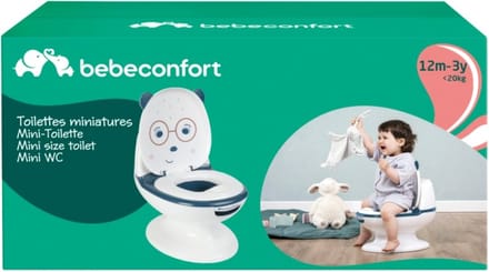 Bebeconfort Mini Size Toilet - Oefentoilet - Bear Blue