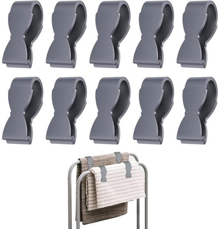 Dailygoods- Handdoekclips 4 Stuks - Keuken Accessoires - Handdoekhaakjes
