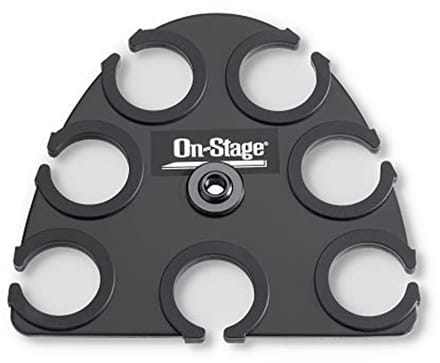 Multi Microfoonhouder voor 7 Microfoons - Compact en Lichtgewicht