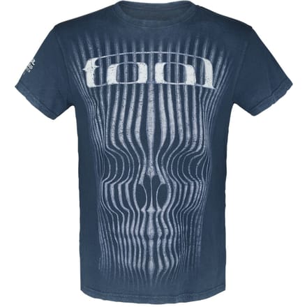 Tool T-shirt - Grid Skull - S tot 3XL - voor Mannen - blauw