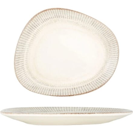 Bonna Dessertbord - Galata - Porselein - 24 cm - set van 6