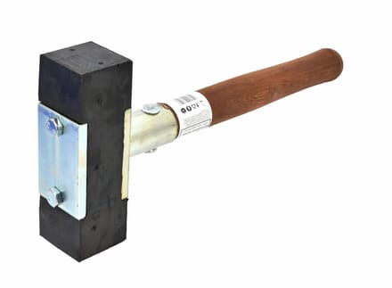 Awtools Serie - Stratenmakershamer - 2,5 kg - Met Verwisselbare Rubber - Stalen Korpus
