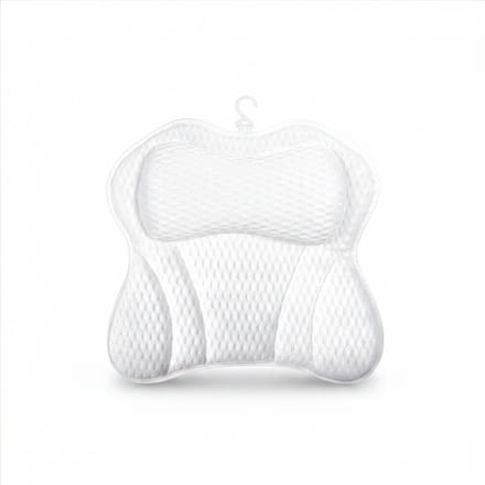 AHD® Badkussen - Badkussens Voor in Bad - Badplank - Wit - ‎44cm x 44cm x 1cm