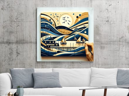 Kunstprint | Wanddecoratie | Forex | 60 × 60 cm