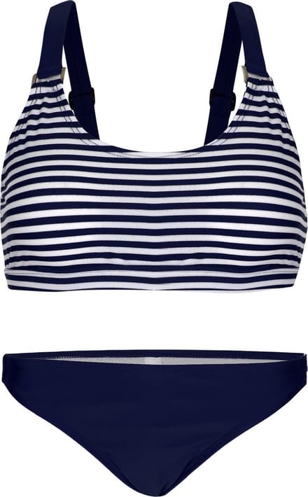 Bikini classic style - Navy strepen 152-158