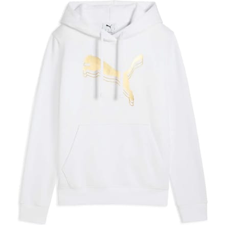 Dames Hoodie Puma Ess Metallic Fl