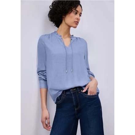 Blouse met ruches