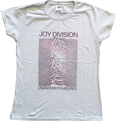 Joy Division Dames Tshirt -M- Space Lady Grijs