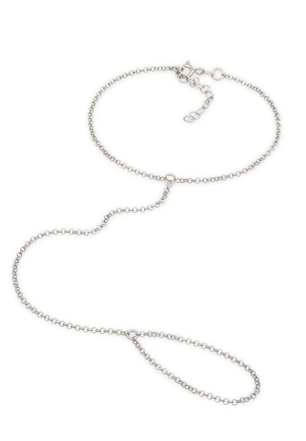 Elli - Armband - Dames handketting basis met kristallen in 925 sterling zilver - Dames