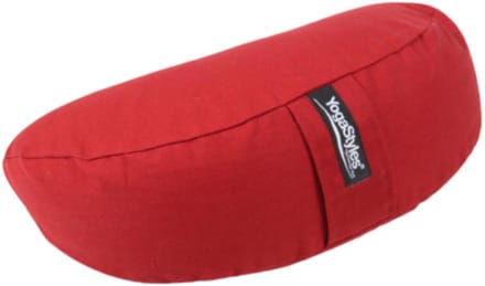 YogaStyles Meditatiekussen Pro-Moon terra rood