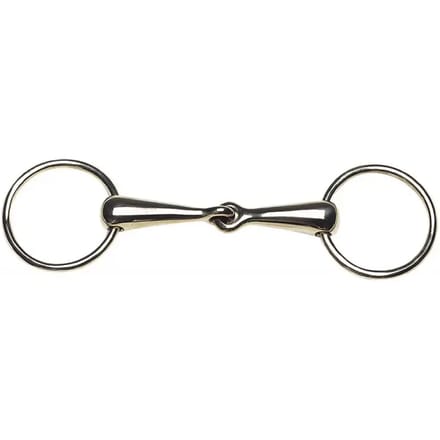 Nikkel zilveren bitringen voor paarden Feeling