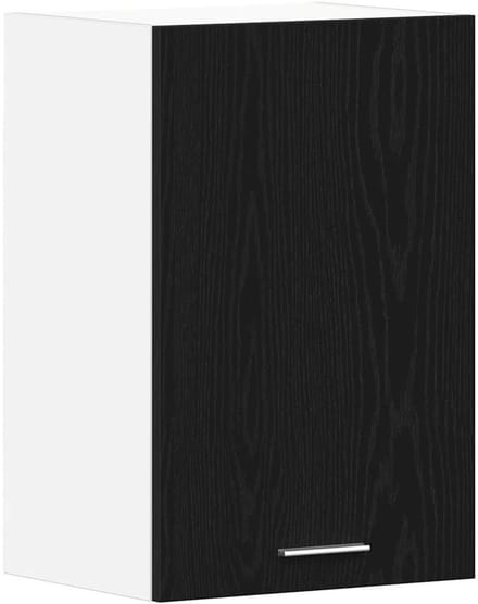 vidaXL - Hangkast - Zwart - Eiken - 40x31x60 - cm - Geengineerd - Hout