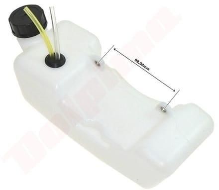 Benzinetank voor Chinese Bosmaaier 43cc ( KF01058BA ) Merk : BPC Parts