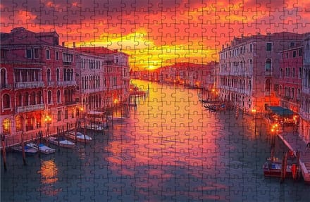 Grote Legpuzzel - Volwassen Puzzel - Ontspanning Thuis - Houten Materiaal - 160x105cm - Venetië
