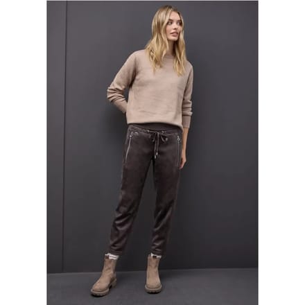 Loose Fit velours broek