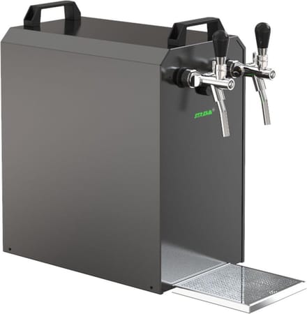 Complete set - Biertap - STREAM 80K bierkoffer, doorstroomkoeler, 2-lijns droge koeler, Type A, Type M