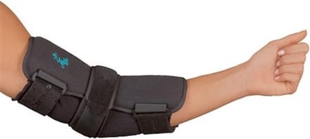 Basko Cubitaal Tunnel Syndroom Spalk - L - Universeel - Zwart