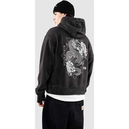 Ninth Hall Venom Boxy Hoodie zwart