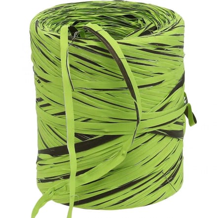 Raffialint groen, bruin, polyraffia 200m