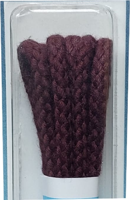 Cordial Veter - Bordeaux - Rond - Koord Veters - Lengte 90 cm - Dikte 4 mm - Schoenveter