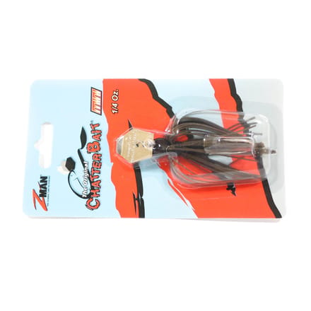 Zman Chatterbait Mini 1/4 oz Sinking Lure Green Pumpkin Zwart (0266) gray