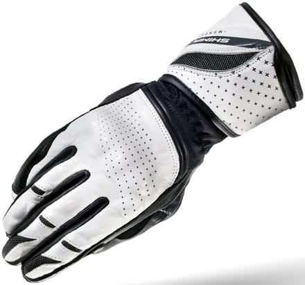 SHIMA Monde Dames Zwart Wit Handschoenen - Handschoen