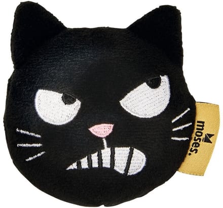 Ed the Cat Anti Stressbal Smile - Stressbal - Zwart - Frustratie