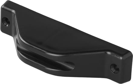 ProPlus Onderzijde deurvanger - zwart - voor caravan en camper - windbestendig - PP materiaal