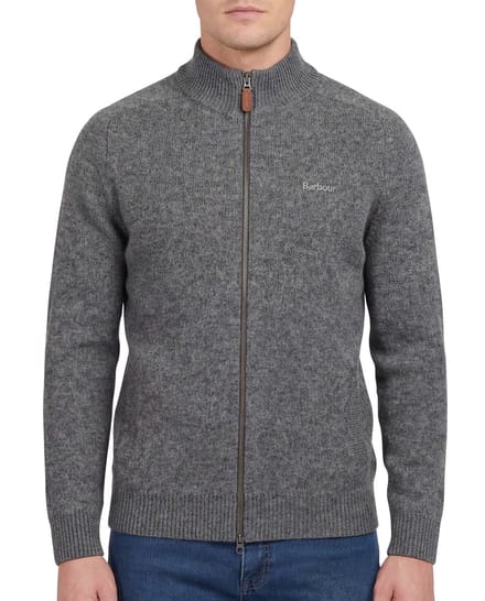Barbour vest grijs