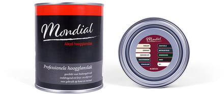 Mondial Hoogglans Ral3005 Wijnrood (Alkyd)