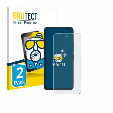 BROTECT - Screenprotector voor Telekom T Phone 3 Pro - Folie Beschermfolie matte 2 Stuks