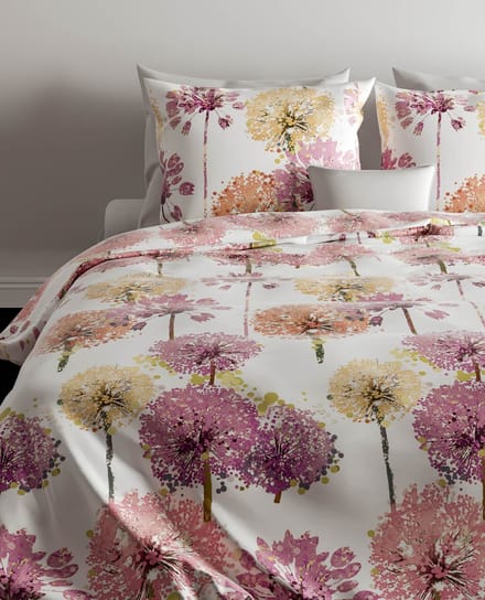 Zohome Maaike Dekbedovertrek - Lits-jumeaux - 240x200/220 cm - Pink