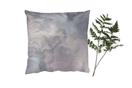 Sierkussens - Kussentjes Woonkamer - 45x45 cm - Wolken - Abstract - Verf